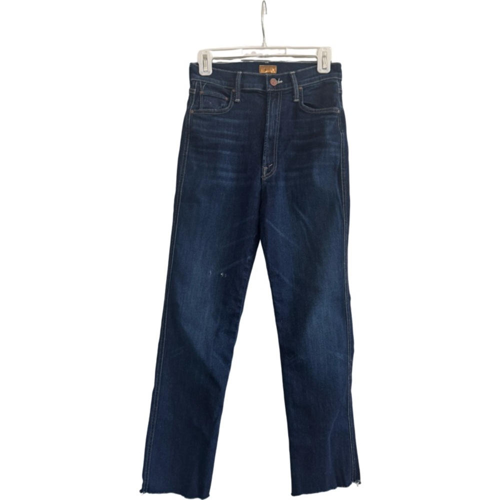 MOTHER Double Rider Skimp Classic Blue Straight Leg Jeans